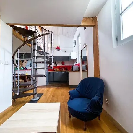 Easylodge - Duplex 50m2 Avec Terrasse Centre 보르도